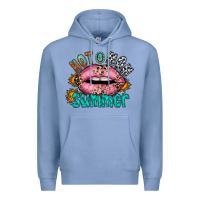 Colony Blue hot mom summer Premium Hoodie - RacoonDesign