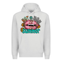 Dove Grey hot mom summer Premium Hoodie - RacoonDesign