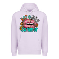 Lilac hot mom summer Premium Hoodie - RacoonDesign