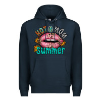 Navy hot mom summer Premium Hoodie - RacoonDesign