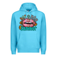 Ocean Blue hot mom summer Premium Hoodie - RacoonDesign