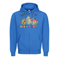 True Royal grandma garden birth month flower Zipper Hoodie - JahusDesignShop