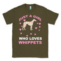 Army Green Just A Girl Who Loves Whippets Classic Tee - Bettercallsaul