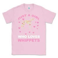 Bubblegum Pink Just A Girl Who Loves Whippets Classic Tee - Bettercallsaul