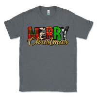 Charcoal Heather merry christmas western Classic Tee - Jasminsmagicworld