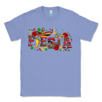 Colony Blue fieasta with sombrero rose and pepper Classic Tee - Artiststas