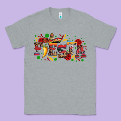 Fieasta With Sombrero Rose And Pepper Classic Tee Designed By Artiststas