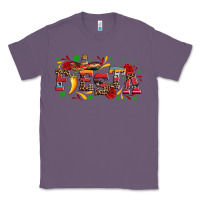 Lavender fieasta with sombrero rose and pepper Classic Tee - Artiststas