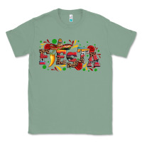 Sage fieasta with sombrero rose and pepper Classic Tee - Artiststas