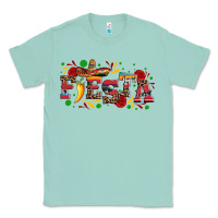 Seafoam fieasta with sombrero rose and pepper Classic Tee - Artiststas
