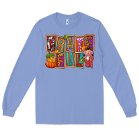 Colony Blue grateful thanksgiving Long Sleeve Tee - FaDigitalArtStudio