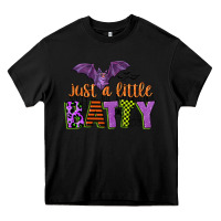 Black just a little batty Heavy Core Tee - CowGirlArtShop