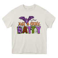Cream just a little batty Heavy Core Tee - CowGirlArtShop