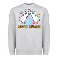 Heather Grey goose bumps Heavyweight Sweatshirt - JahusDesignShop