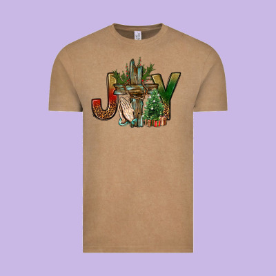 Joy Christmas With Cross Bbs Vintage Tee Designed By Bundleandbundleshop