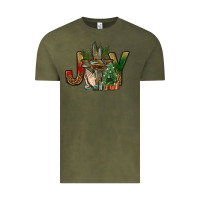 Vintage Olive joy christmas with cross bbs Vintage Tee - BundleAndBundleShop