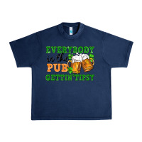 Navy everybody in the pub gettin tipsy Urban Heavy Tee - FaDigitalArtStudio