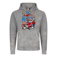 Cloud Rock 4th of july truck  1 Vintage Hoodie - BundleAndBundleShop