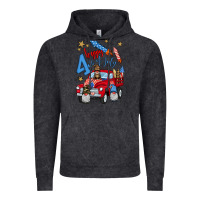 Vintage Black 4th of july truck  1 Vintage Hoodie - BundleAndBundleShop