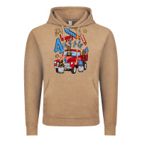 Vintage Coffee 4th of july truck  1 Vintage Hoodie - BundleAndBundleShop