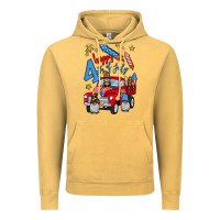 Vintage Mustard 4th of july truck  1 Vintage Hoodie - BundleAndBundleShop