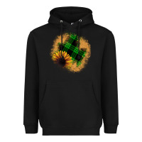 Black sunflower christmas patch Heavyweight Hoodie - JahusDesignShop