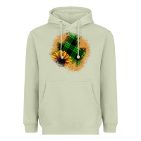 Matcha sunflower christmas patch Heavyweight Hoodie - JahusDesignShop