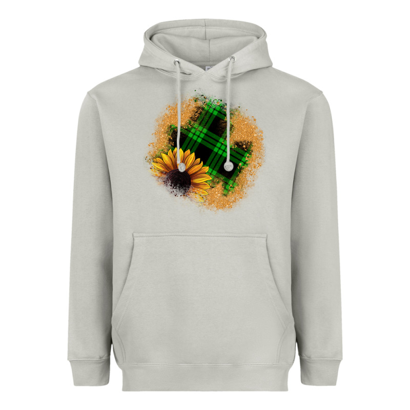 Sunflower Christmas Patch Heavyweight Hoodie by JahusDesignShop | Teevron
