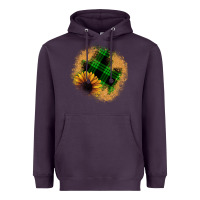 Plum sunflower christmas patch Heavyweight Hoodie - JahusDesignShop
