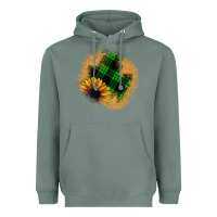 Sage sunflower christmas patch Heavyweight Hoodie - JahusDesignShop