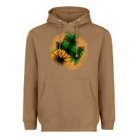 Toasted Coconut sunflower christmas patch Heavyweight Hoodie - JahusDesignShop