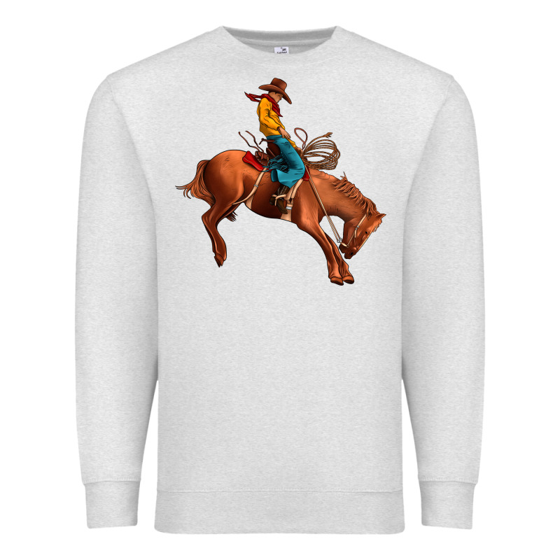 Cowboy Rodeo Premium Sweatshirt by JahusDesignShop | Teevron