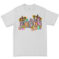 Dove Grey He is risen Easter  Easter Day Premium Tee - CowGirlArtShop