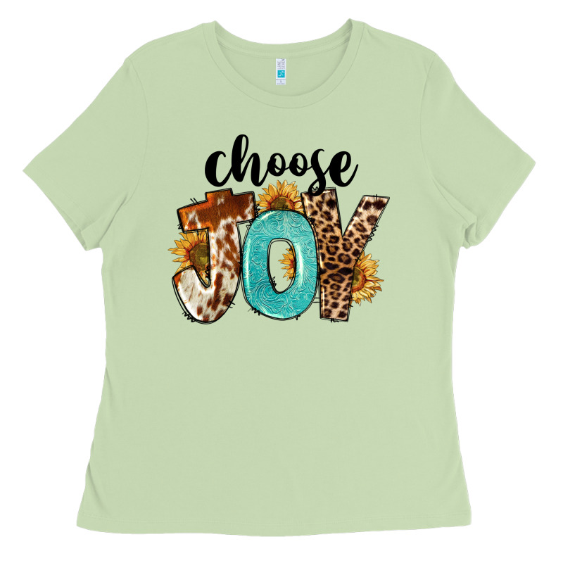 Western Choose Joy Ladies Tee by FaDigitalArtStudio | Teevron