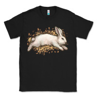 Black Bunny Rabbit leopard Easter Day Classic Tee - HowdyJamesFarm