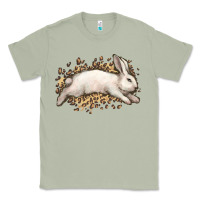 Matcha Bunny Rabbit leopard Easter Day Classic Tee - HowdyJamesFarm