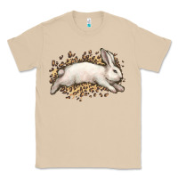 Mushroom Bunny Rabbit leopard Easter Day Classic Tee - HowdyJamesFarm