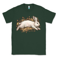 Sports Green Bunny Rabbit leopard Easter Day Classic Tee - HowdyJamesFarm