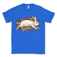 True Royal Bunny Rabbit leopard Easter Day Classic Tee - HowdyJamesFarm
