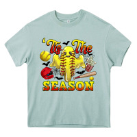 Arona tis the season softball halloween Heavy Core Tee - CowGirlArtShop