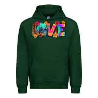 Forest Green turtle love Urban Hoodie - RanaPortraitStore