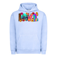 Pigment Grape Ice turtle love Urban Hoodie - RanaPortraitStore