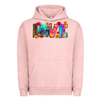 Pigment Salmon turtle love Urban Hoodie - RanaPortraitStore