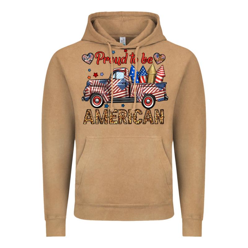 Proud To Be American Truck Vintage Hoodie by BundleAndBundleShop | Teevron