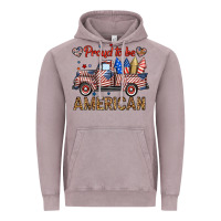 Vintage Zinc proud to be american truck Vintage Hoodie - BundleAndBundleShop