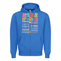 True Royal mama its okay Zipper Hoodie - JahusDesignShop