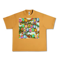 Peanut Butter Happy Easter Seamless Pattern Urban Heavy Tee - BundleAndBundleShop