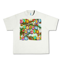 Pistachio Happy Easter Seamless Pattern Urban Heavy Tee - BundleAndBundleShop