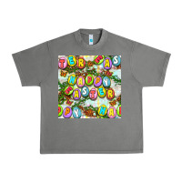 Tornado Happy Easter Seamless Pattern Urban Heavy Tee - BundleAndBundleShop