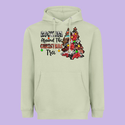 Rocking Around The Christmas Tree Heavyweight Hoodie Designed By Jahusdesignshop